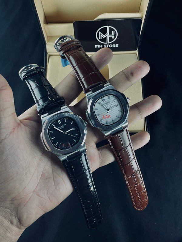 Patek Philippe Leather Strap Collection | Semi Automatic | Master Lock